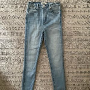 Abercrombie & Fitch Super Skinny High Rise Jeans